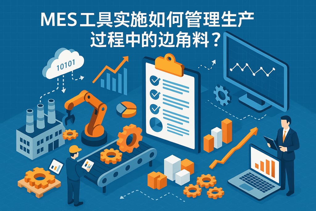 MES 工具实施如何管理生产过程中的边角料？